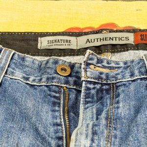 Levi Strauss & Co Signature limited edition slim straight denim jeans 34 x 32